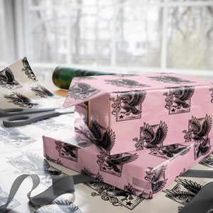 Rebel Loon Takes Down The Snake Wrapping Paper Roll Support MN Anti Ice Movement TS12 Light Pink Print Your Wear