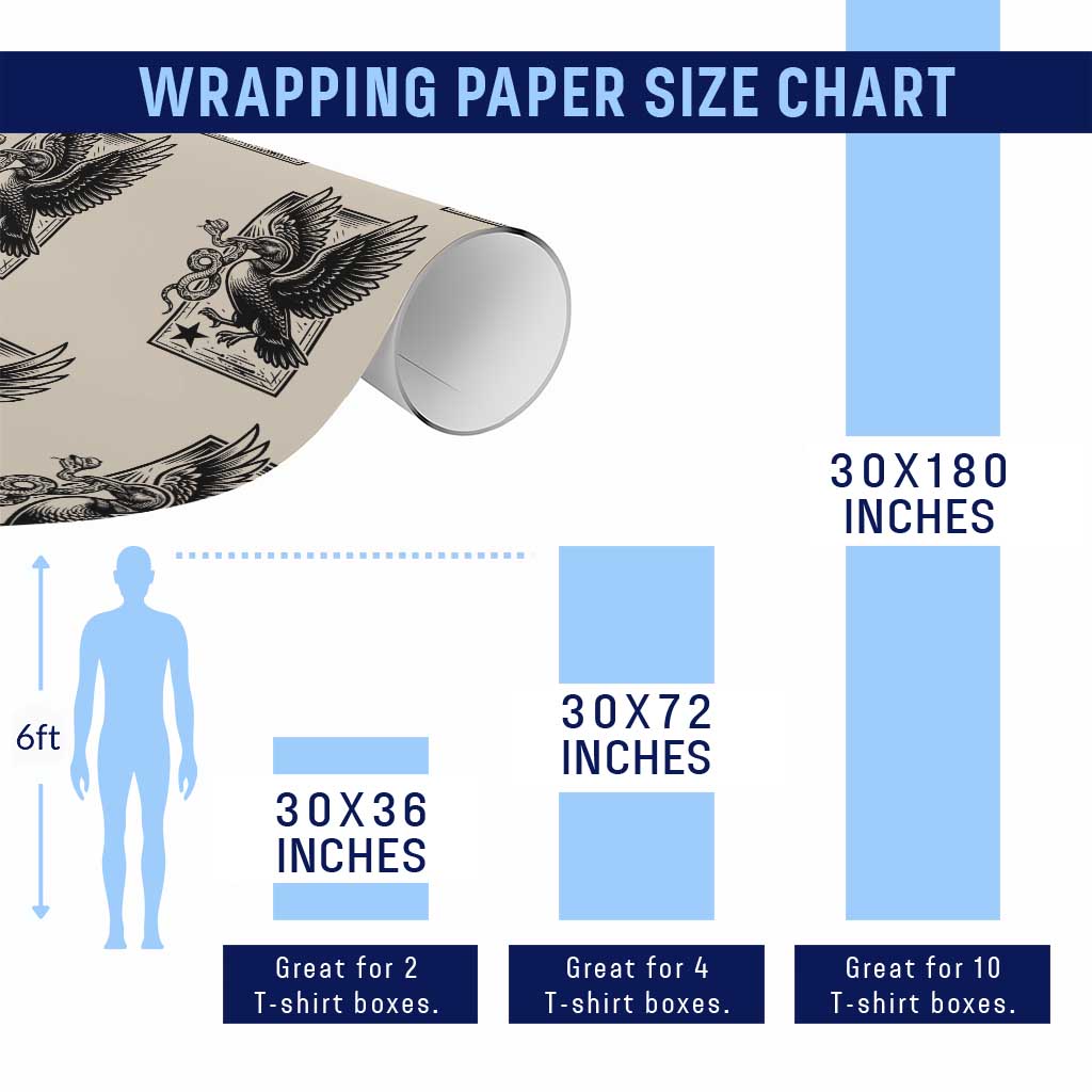 Rebel Loon Takes Down The Snake Wrapping Paper Roll Support MN Anti Ice Movement TS12 Print Your Wear