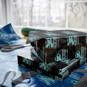 Recovery Matter Sobriety Anniversary Sober AA NA Wrapping Paper Roll Vintage American Flag TS11 Black Print Your Wear