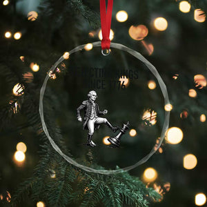 Rejecting Kings Since 1776 Crystal Glass Ornament Funny George Washington TS12 Print Your Wear