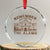 Remember The Alamo Crystal Glass Ornament Texas Souvenir History San Antonio Pride TS10 Transparent Glass 3'' Circle Print Your Wear