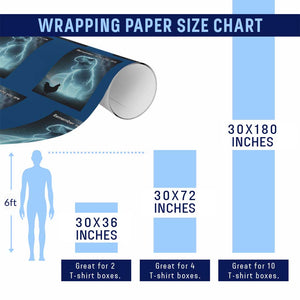 Remember Who You Are Wrapping Paper Roll Funny Evolution Joke Meme Chicken Dinosaur TS10 Print Your Wear
