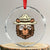 Resist Bear Retro Vintage Crystal Glass Ornament - Print Your Wear