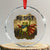 Resist Frog Christian Christmas Crystal Glass Ornament Funny Polittical 2025 Meme - Print Your Wear