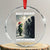 Resist Frog Christmas Crystal Glass Ornament Funny Portland Protest ICE Activist Meme - Print Your Wear