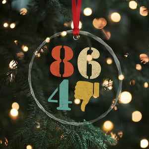 Retro 8647 Crystal Glass Ornament Classic Retro Vintage 80s Style TS10 Print Your Wear