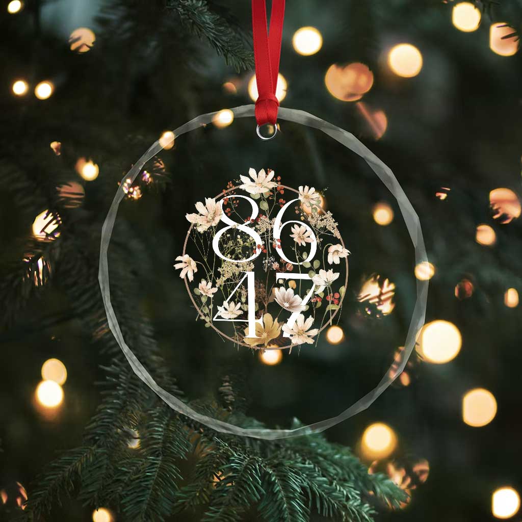 Retro 8647 Crystal Glass Ornament Subtle FDT Wild Flower Aesthetic TS10 Print Your Wear