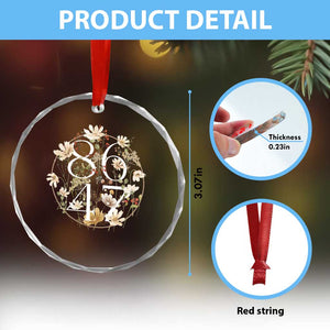 Retro 8647 Crystal Glass Ornament Subtle FDT Wild Flower Aesthetic TS10 Print Your Wear