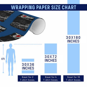 Retro JDM Drift Car Wrapping Paper Roll Japanese Tokyo Japan Drifting Race Car TS10 Print Your Wear