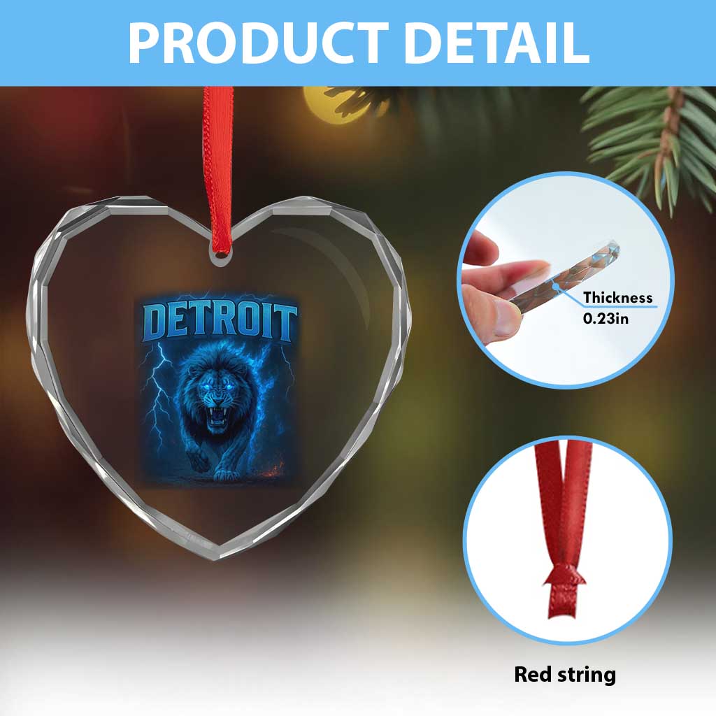 Retro LF Football Heart Crystal Glass Ornament Love DFL Bootleg Vintage Rap Tee TS10 Print Your Wear