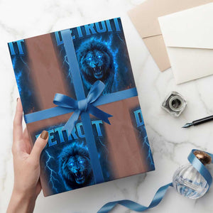 Retro LF Football Wrapping Paper Roll Love DFL Bootleg Vintage Rap Tee TS10 Mocha Print Your Wear