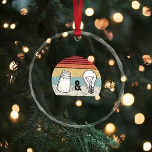 Retro Salt And Light Be Ye Salt Christian Crystal Glass Ornament TS11 Print Your Wear