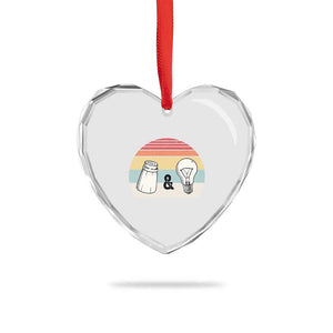 Retro Salt And Light Be Ye Salt Christian Heart Crystal Glass Ornament TS11 Print Your Wear
