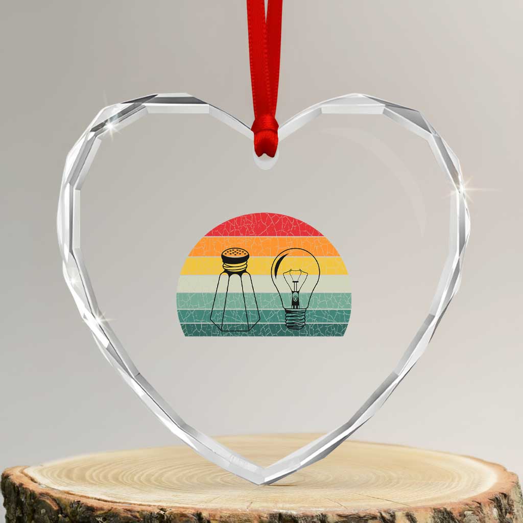 Retro Salt Light Be Ye Salt Christ Heart Crystal Glass Ornament Bible Verse Christian Worship TS10 Transparent Glass 3'' Heart Print Your Wear
