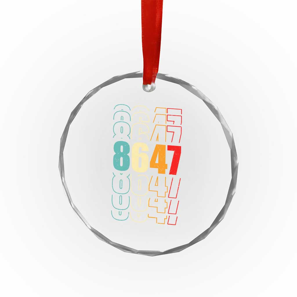 Retro Vintage 8647 Crystal Glass Ornament Subtle Anti FDT TS14 Print Your Wear
