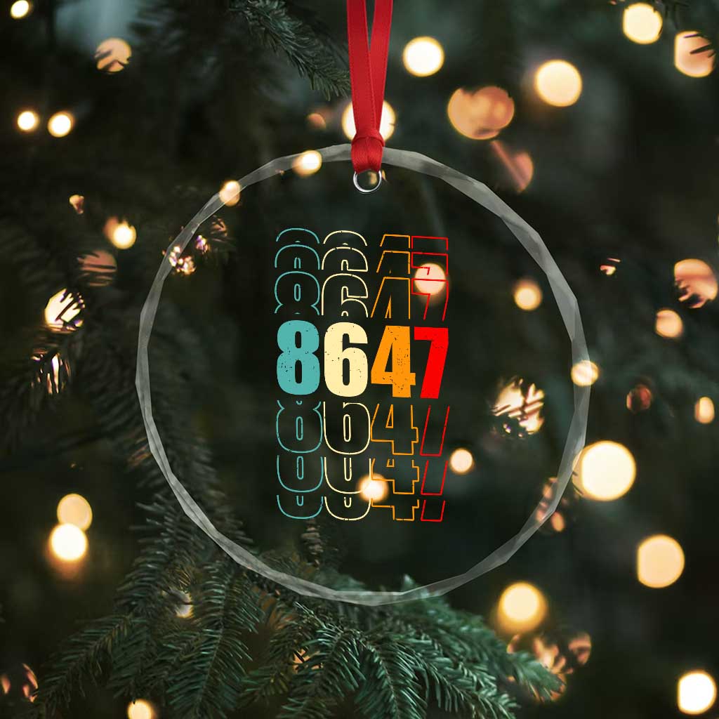 Retro Vintage 8647 Crystal Glass Ornament Subtle Anti FDT TS14 Print Your Wear