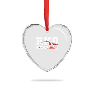 RKO Everybody Blood Heart Crystal Glass Ornament TS10 Print Your Wear
