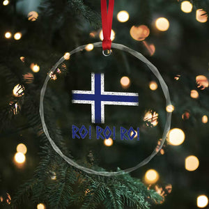 Ro Ro Norge Norway Norwegian Flag Crystal Glass Ornament TS14 Print Your Wear