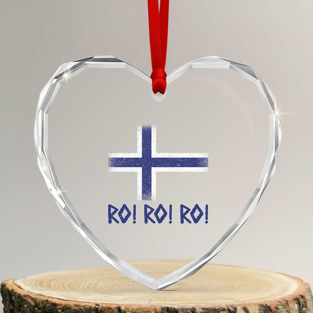 Ro Ro Norge Norway Norwegian Flag Heart Crystal Glass Ornament TS14 Transparent Glass 3'' Heart Print Your Wear