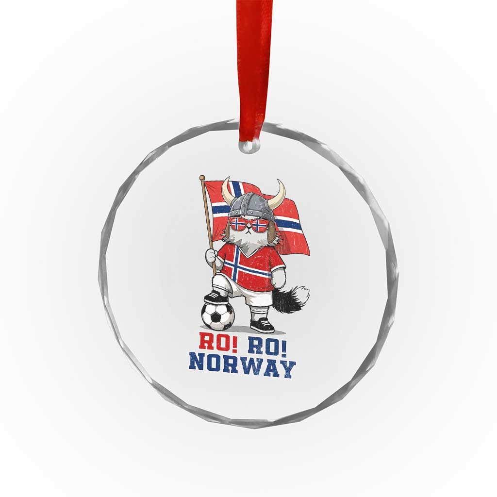 Ro Ro Norway Crystal Glass Ornament Norwegian Pride Cat Lover Norway Flag Gift TS12 Print Your Wear