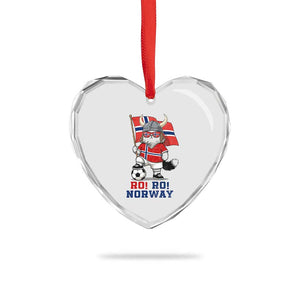 Ro Ro Norway Heart Crystal Glass Ornament Norwegian Pride Cat Lover Norway Flag Gift TS12 Print Your Wear