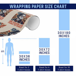 Rosa Parks Civil Rights Legacy Wrapping Paper Roll One Person Can Change The World TS12 Print Your Wear
