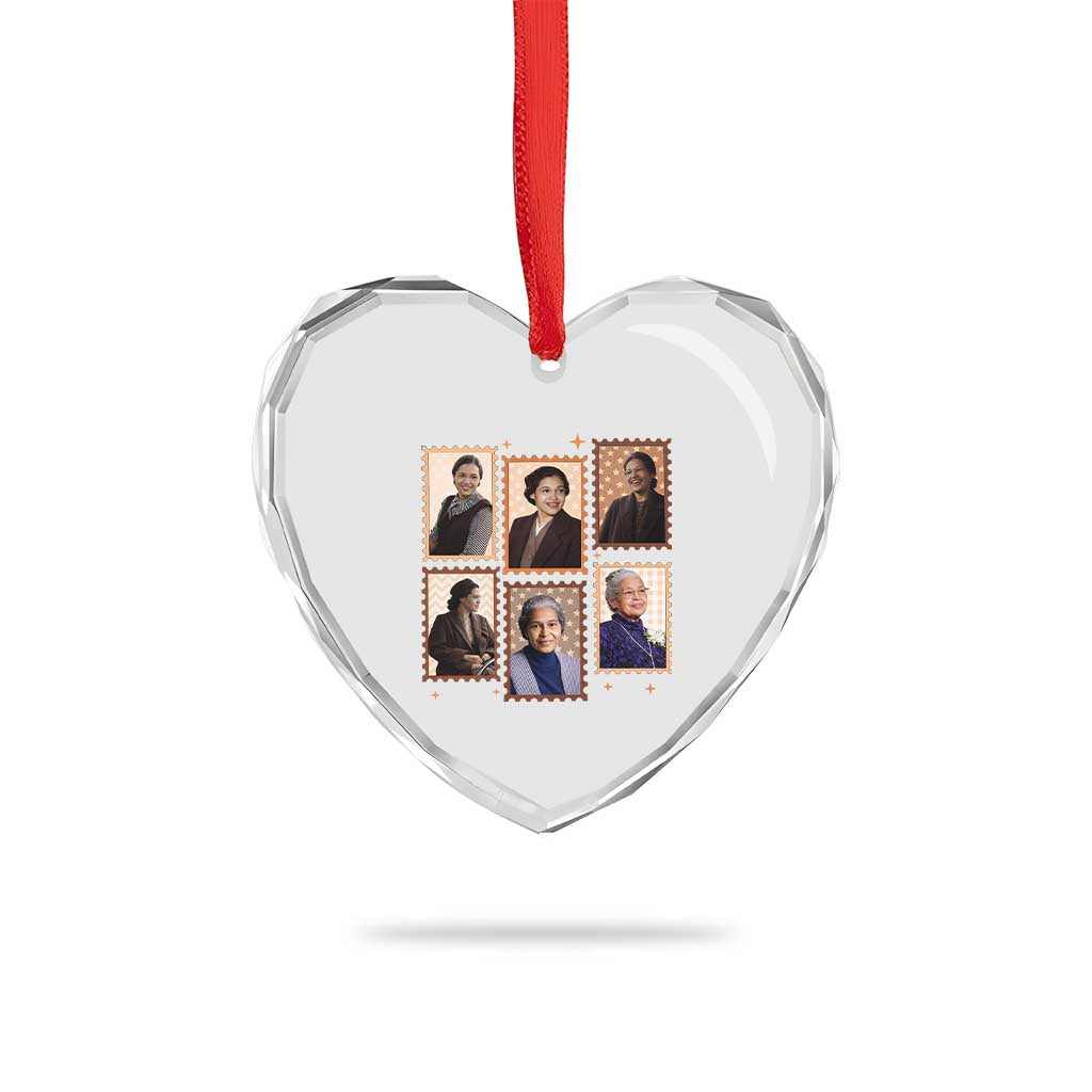 Rosa Parks Heart Crystal Glass Ornament African American Civil Rights Legacy TS12 Print Your Wear
