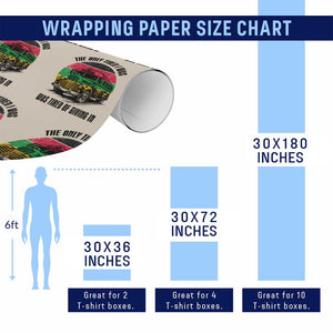 Rosa Parks Tired Of Giving In Wrapping Paper Roll Civil Bus Protest TS12 Print Your Wear