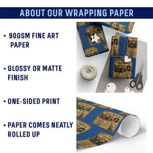Rosa Parks Wrapping Paper Roll Female Empowerment History Gift TS12 Print Your Wear