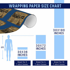 Rosa Parks Wrapping Paper Roll Female Empowerment History Gift TS12 Print Your Wear