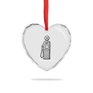Route Highway 66 Americana Road Trip Heart Crystal Glass Ornament Gas Grill Glory TS12 Print Your Wear