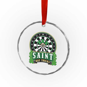 Saint Hat Tricks Crystal Glass Ornament St Patricks Day Dart Thrower Gift TS12 Print Your Wear