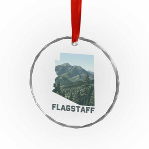 San Francisco Peaks Flagstaff Arizona Crystal Glass Ornament Vintage Mountain Landscape Gift TS12 Print Your Wear