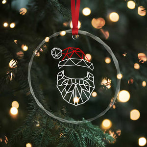 Santa Claus Xmas Crystal Glass Ornament Xmas Gift TS10 Print Your Wear