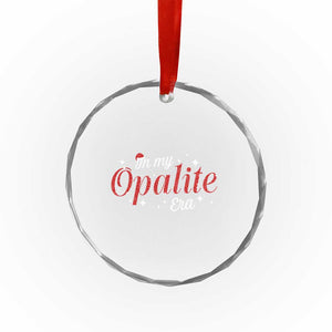 Santa Opalite Christmas Crystal Glass Ornament TS14 Print Your Wear