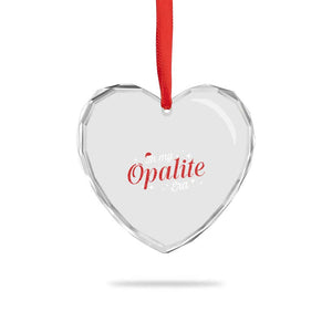 Santa Opalite Christmas Heart Crystal Glass Ornament TS14 Print Your Wear