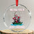 Santa Xmas Boat Fishing Crystal Glass Ornament We Fish You A Merry Xmas Fisherman TS02 Print Your Wear