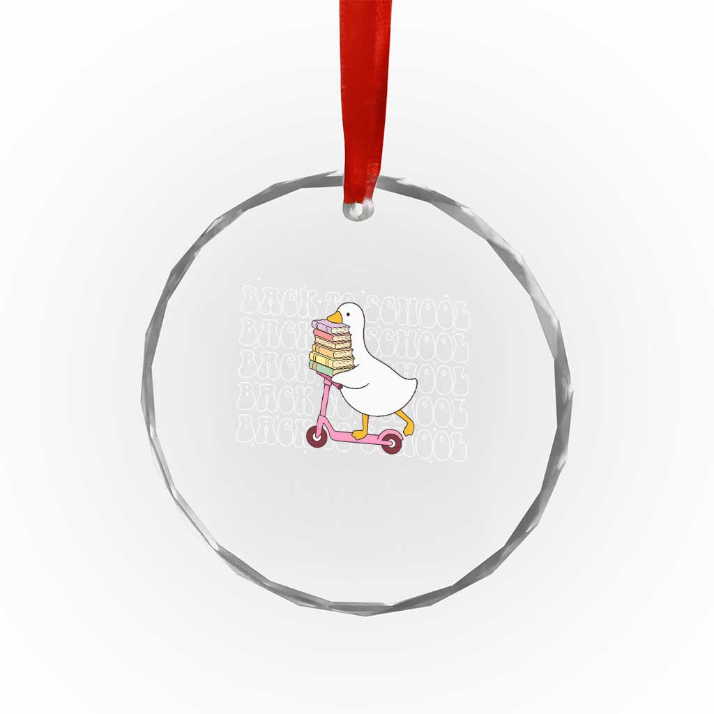 School Bus Driver Welcome Back to School Crystal Glass Ornament TS14 Print Your Wear