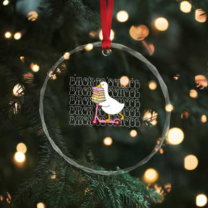 School Bus Driver Welcome Back to School Crystal Glass Ornament TS14 Print Your Wear