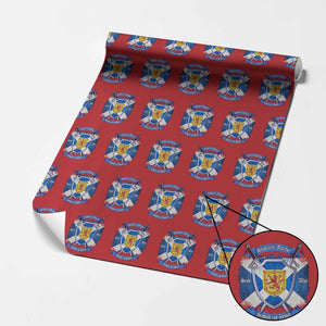 Scotland Forever Saor Alba Scottish Not British Wrapping Paper Roll Scottish Pride TS11 Red Print Your Wear