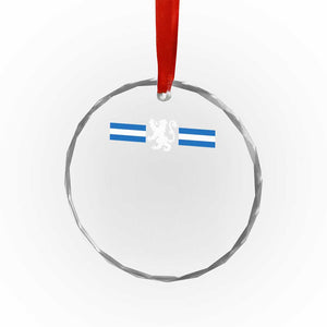 Scotland Lion Crystal Glass Ornament Retro Scottish Flag SCOT