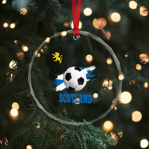 Scotland Soccer Flag Crystal Glass Ornament Scottish Football Fans Pride TS02 Print Your Wear