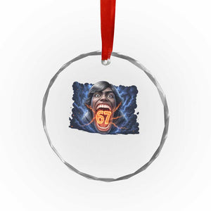 Screaming Mason 67 Kid Meme Crystal Glass Ornament Six Seven Viral Devil Transformation Horror Edit TS02 Print Your Wear