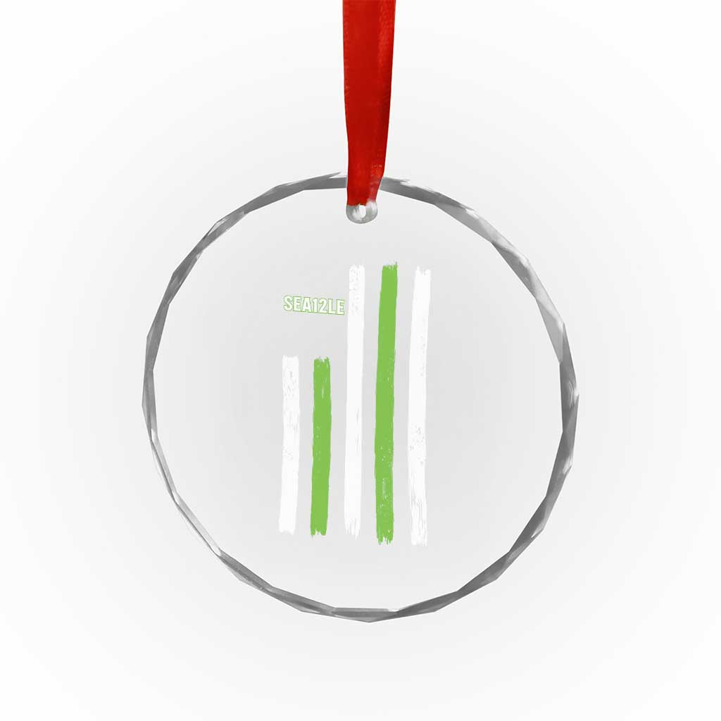 SEA12LE Champion Football Fan Gift Crystal Glass Ornament Blue Green Pride TS12 Print Your Wear