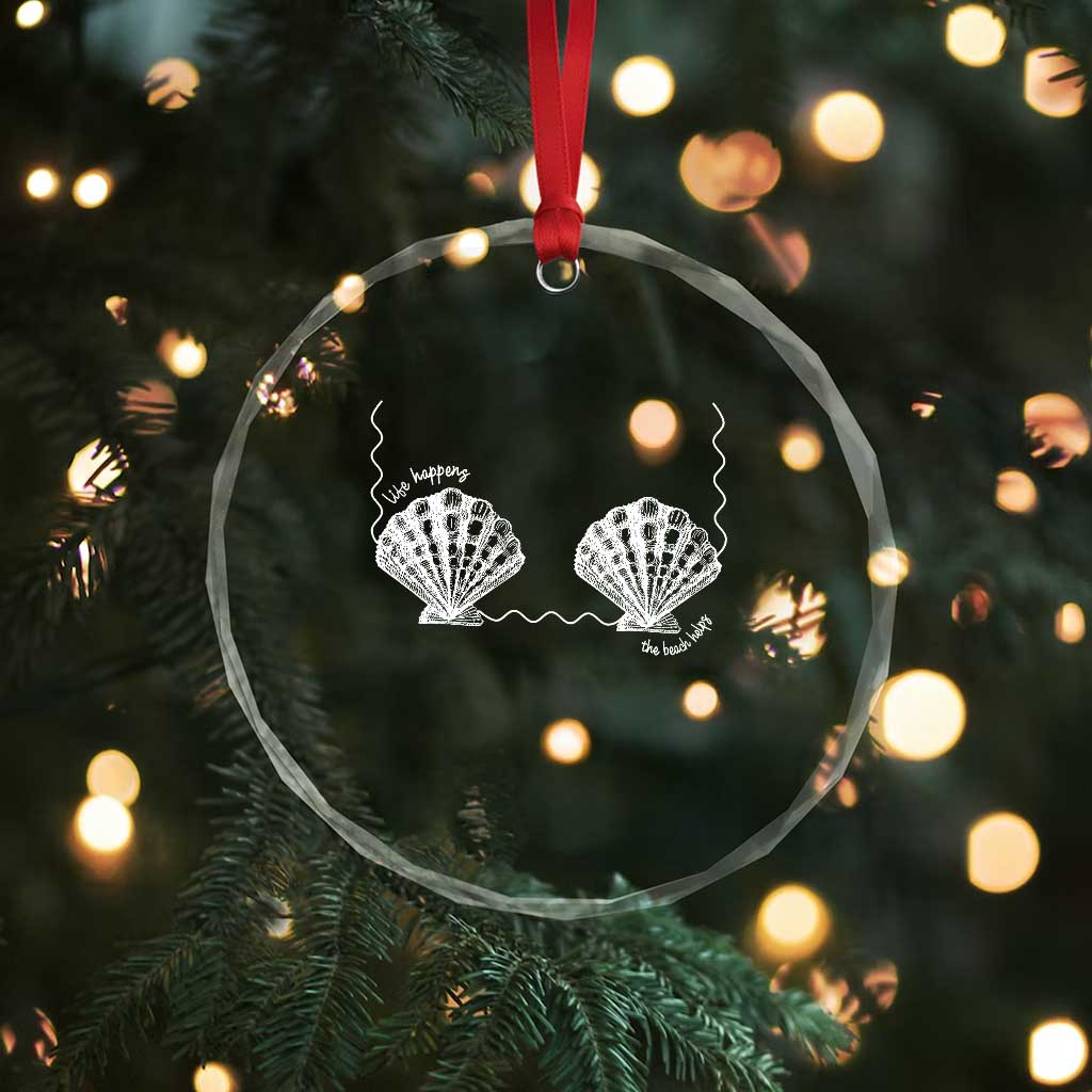 Seashell Bra Crystal Glass Ornament Mermaid Cute Summer Beach Vacation TS10 Print Your Wear