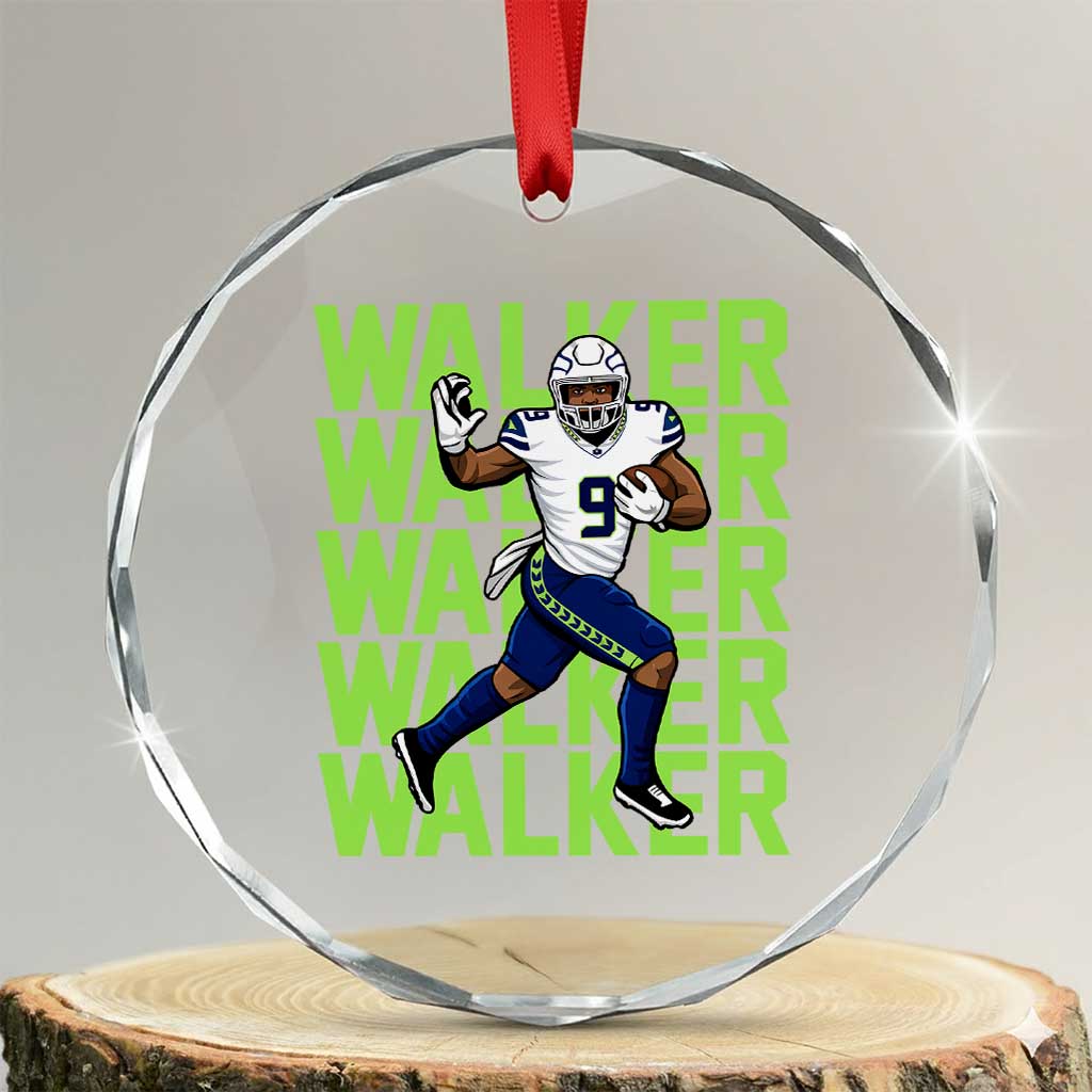 Seattle Championship 2026 Crystal Glass Ornament TS14 Transparent Glass 3'' Circle Print Your Wear