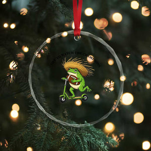 Seattle Championship 2026 Crystal Glass Ornament Funny Frog Football TS14 Print Your Wear
