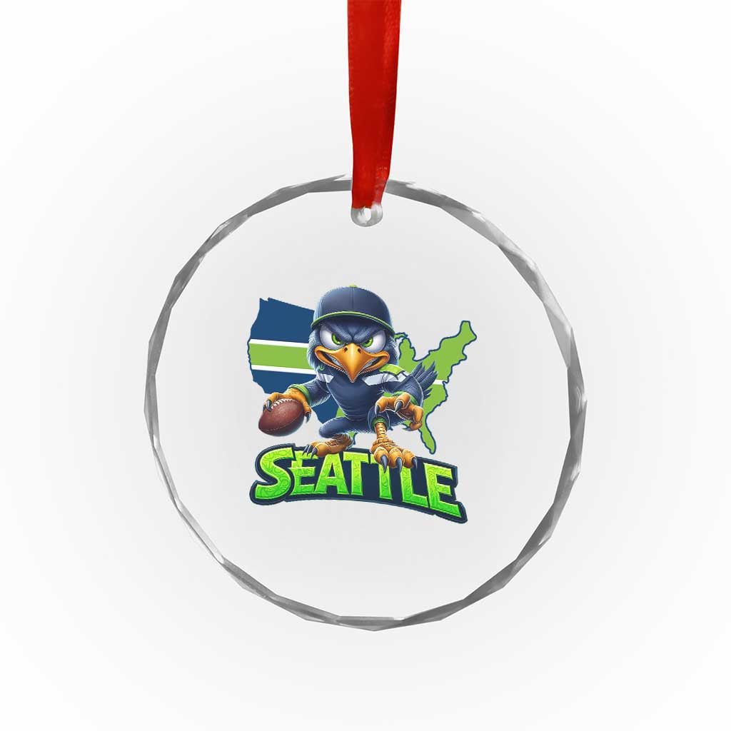 Seattle Fan Pride Crystal Glass Ornament Gift For Sports Lover TS12 Print Your Wear