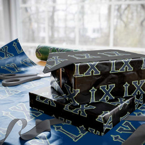 Seattle LX Game Day Washington Space Needle Sport Fan Wrapping Paper Roll TS11 Black Print Your Wear