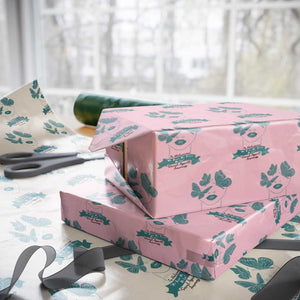 Sexual Assault Awareness Month Wrapping Paper Roll I Am Reclaiming My Body My Voice My Life TS14 Light Pink Print Your Wear